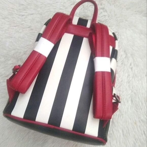 Loungefly Beetlejuice Handbook for the Recently Deceased  Mini Backpack - Picture 4 of 12